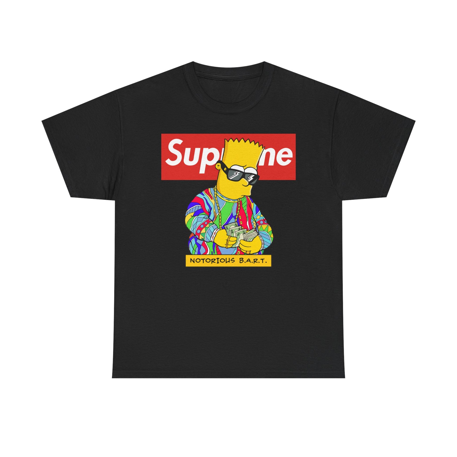 Supreme Bart Graphic Tee, Vintage Style Unisex T-Shirt, Streetwear Apparel, Cool Casual Shirt, Gift for Fans