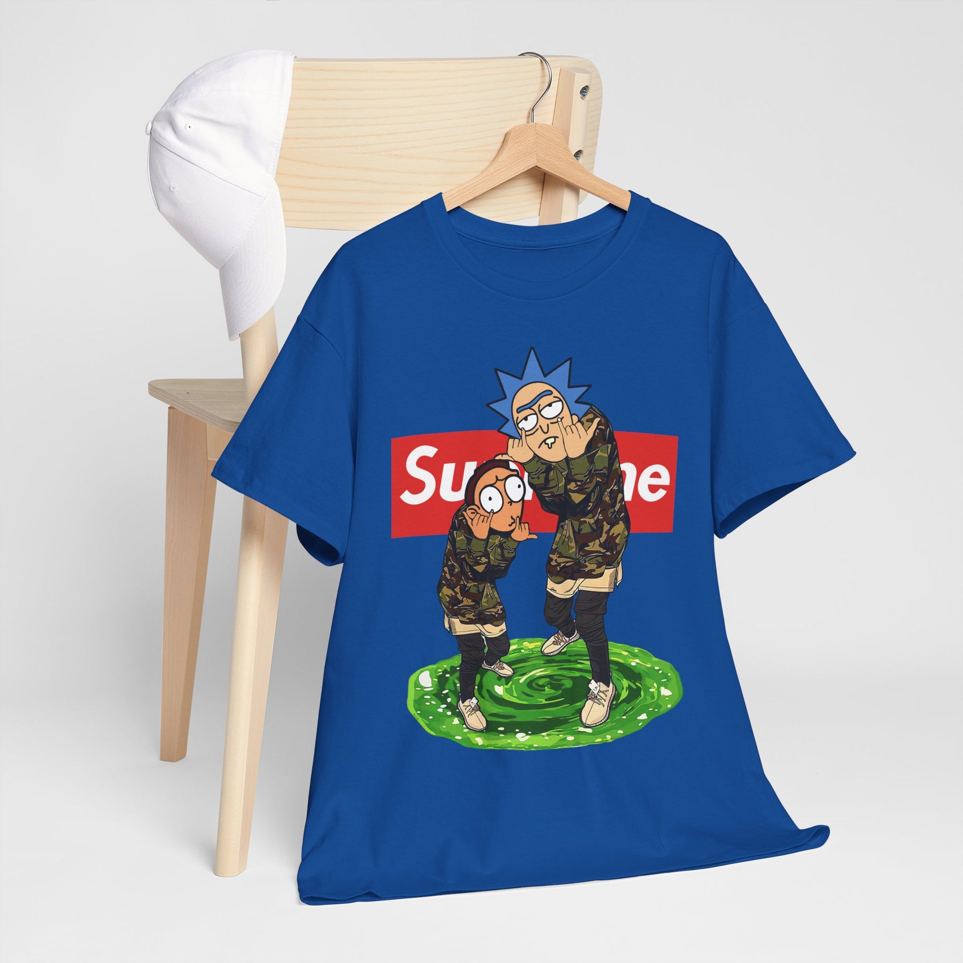Unisex Cartoon Tee, Streetwear T-Shirt, Unique Graphic Tee, Summer Casual Wear, Trendy Gift for Fans, Fashionable Everyday Top