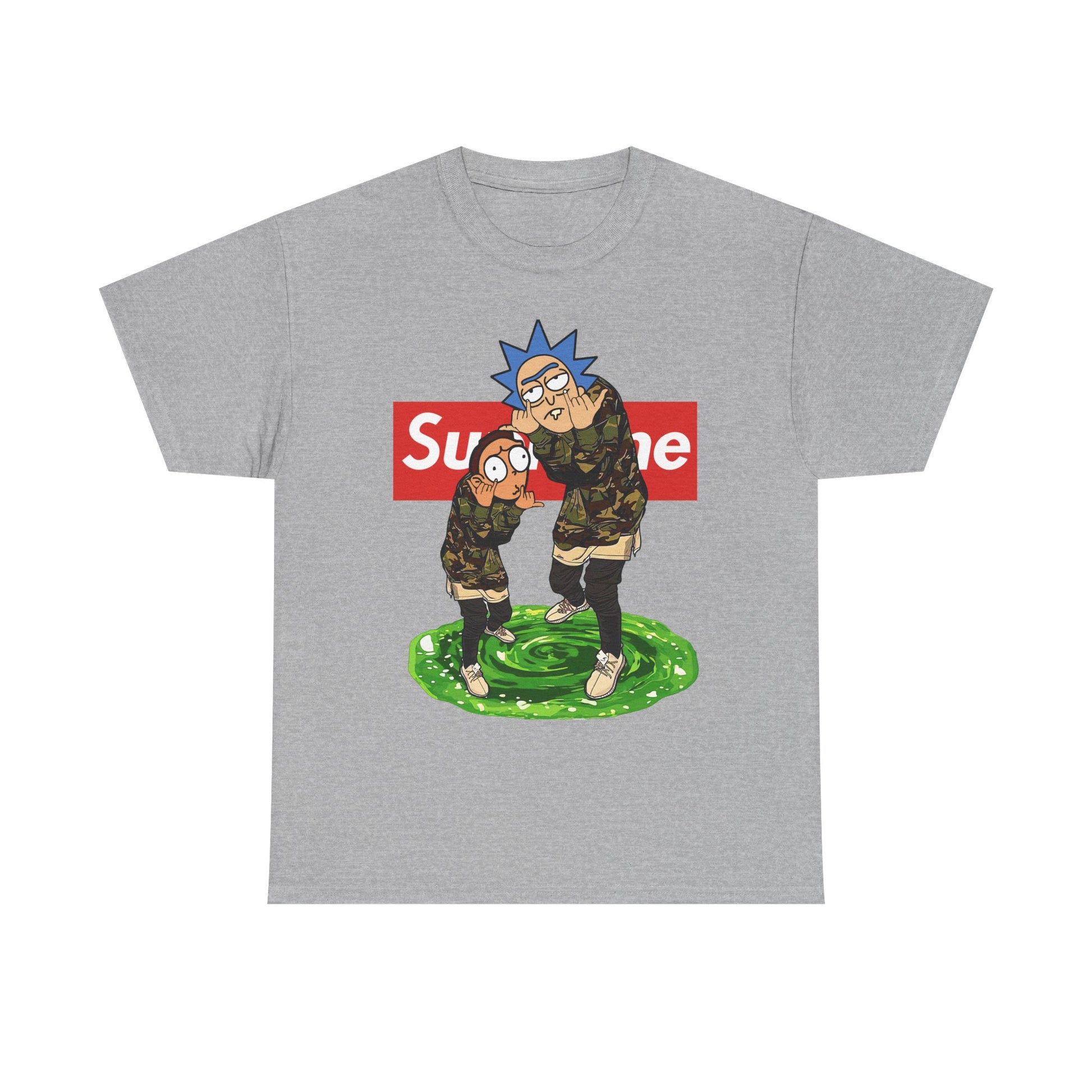 Unisex Cartoon Tee, Streetwear T-Shirt, Unique Graphic Tee, Summer Casual Wear, Trendy Gift for Fans, Fashionable Everyday Top