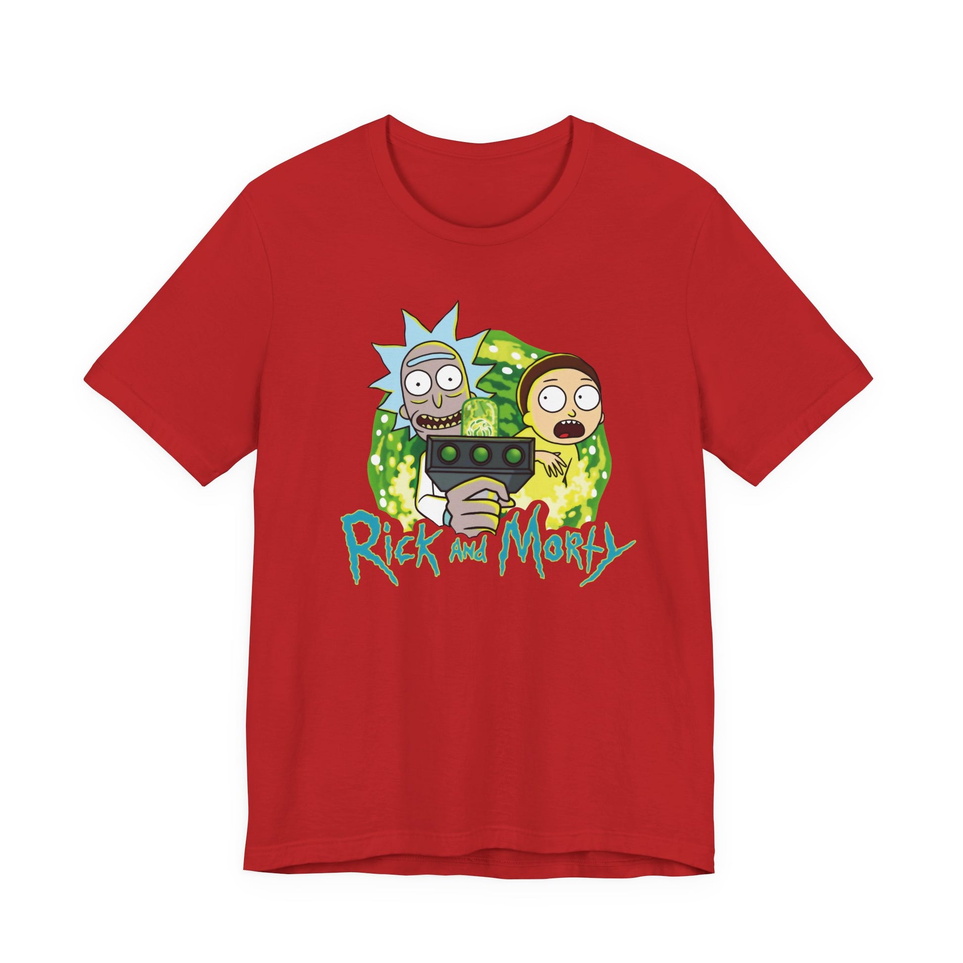 Rick and Morty Inspired Unisex T-Shirt - Fun Graphic Tee, Gift for Fans, Casual Wear, Cartoon Enthusiasts, Unique Gift