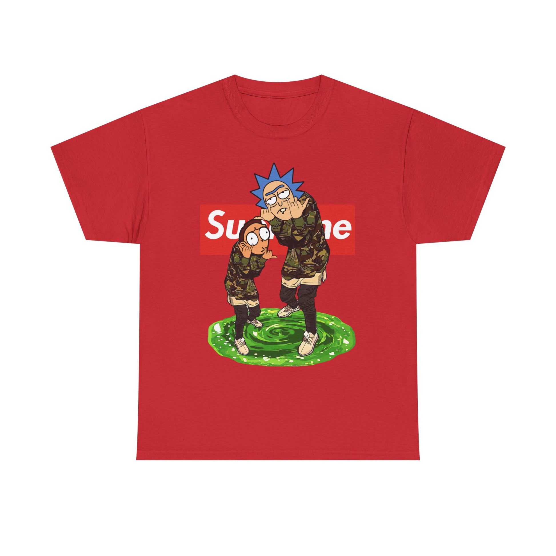 Unisex Cartoon Tee, Streetwear T-Shirt, Unique Graphic Tee, Summer Casual Wear, Trendy Gift for Fans, Fashionable Everyday Top