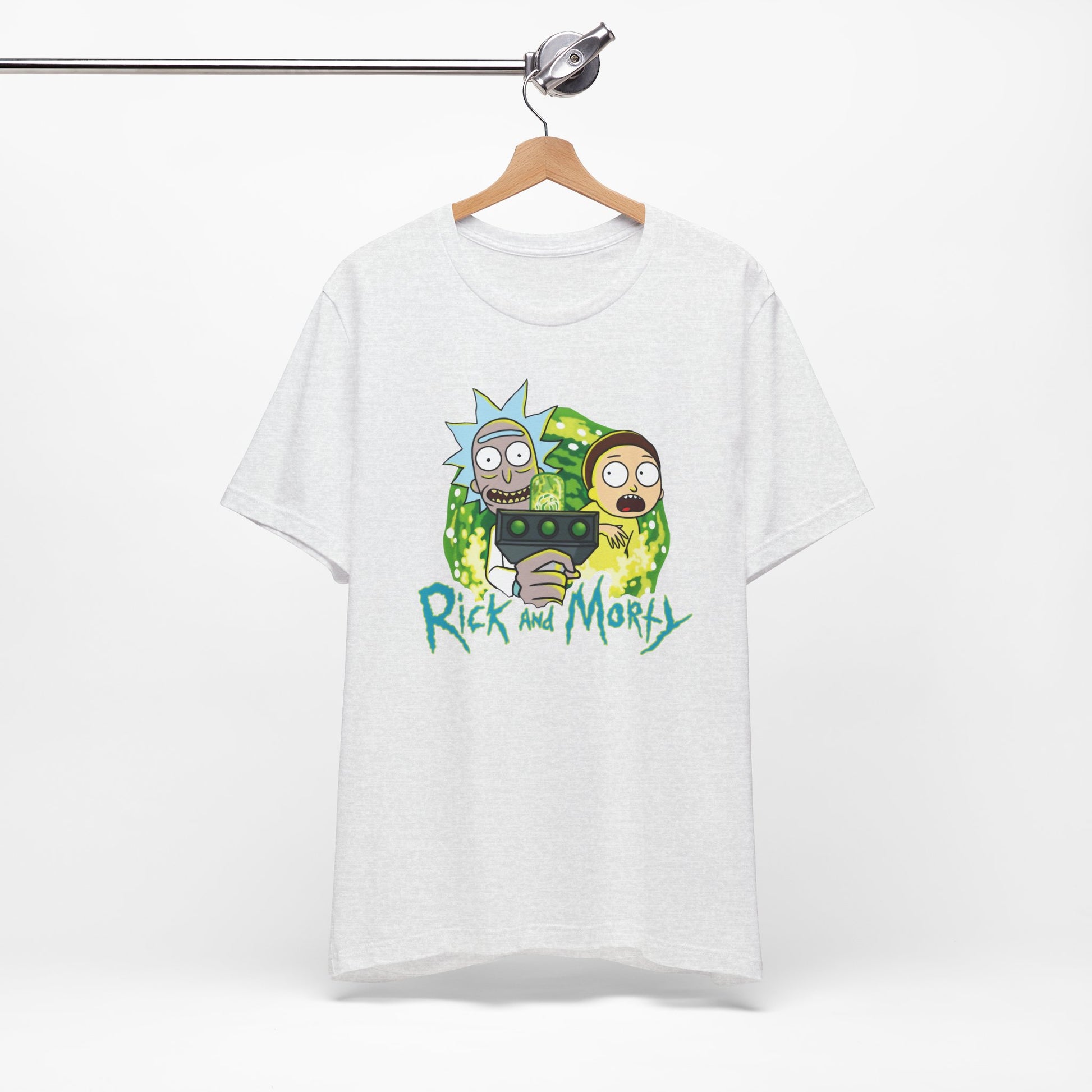 Rick and Morty Inspired Unisex T-Shirt - Fun Graphic Tee, Gift for Fans, Casual Wear, Cartoon Enthusiasts, Unique Gift