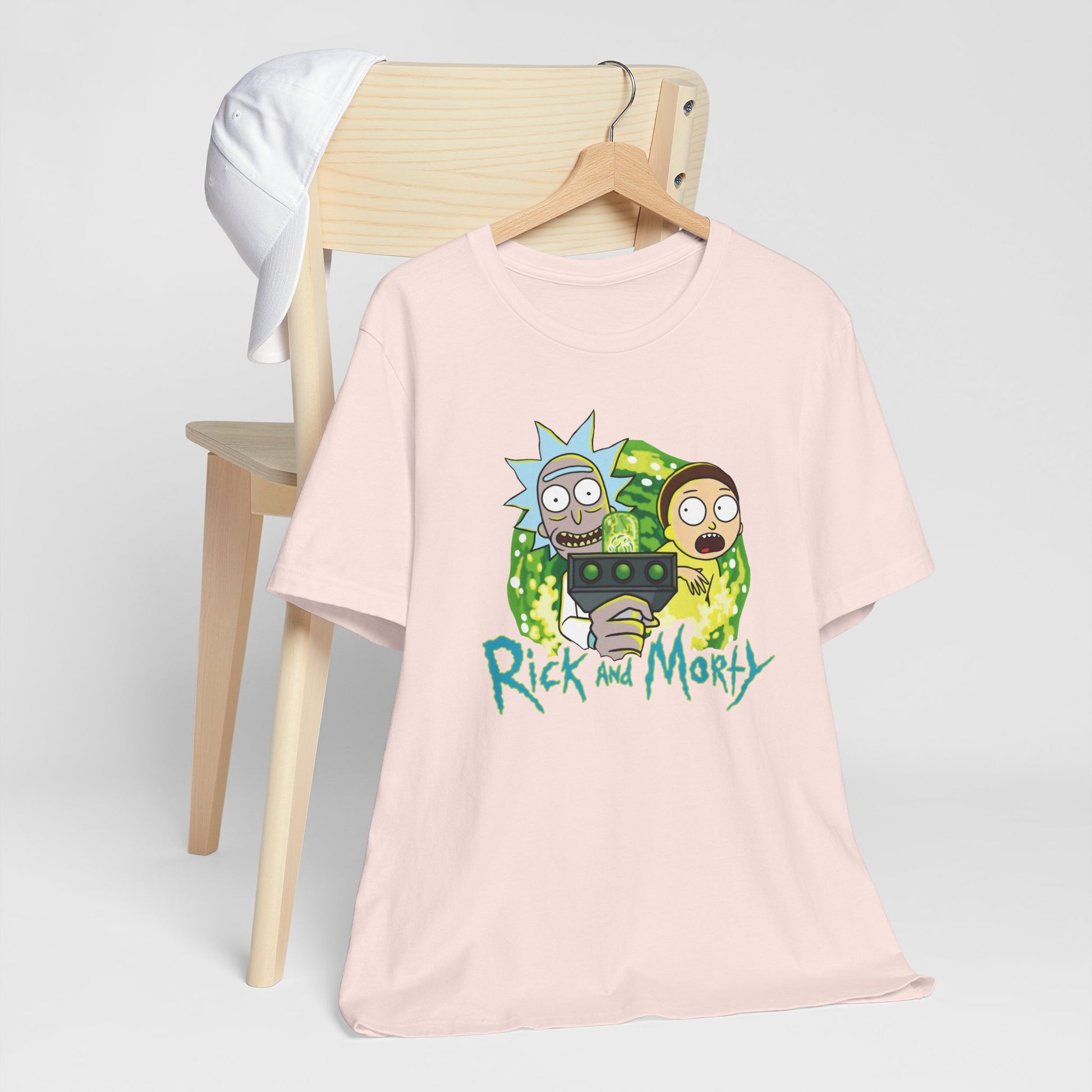 Rick and Morty Inspired Unisex T-Shirt - Fun Graphic Tee, Gift for Fans, Casual Wear, Cartoon Enthusiasts, Unique Gift