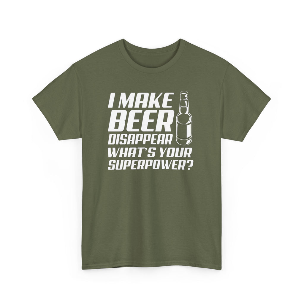 Beer Enthusiast Unisex Heavy Cotton Tee - Perfect Gift for Beer Lovers, Barbecues, Birthdays, Casual Outings, Hilarious Humor Shirt