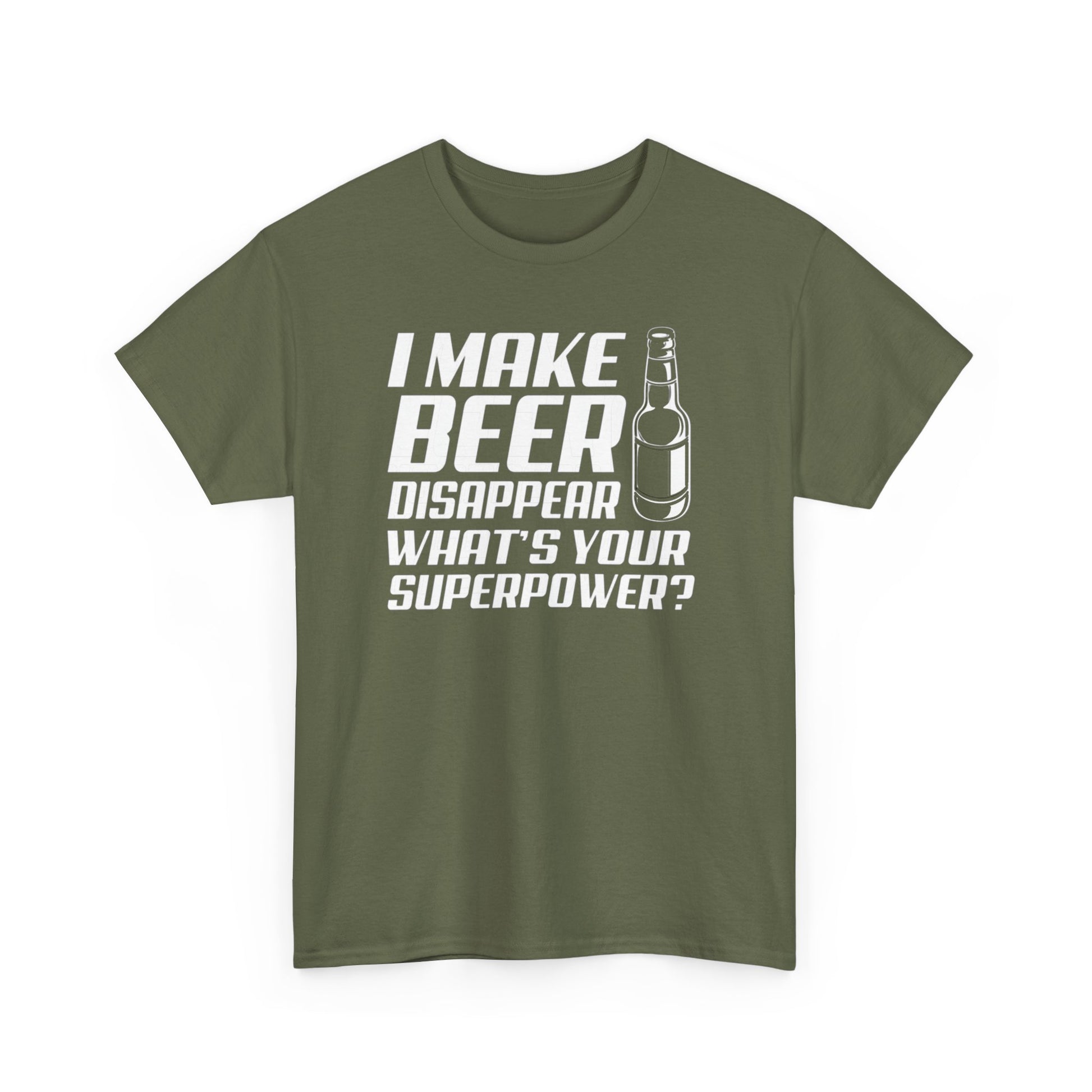 Beer Enthusiast Unisex Heavy Cotton Tee - Perfect Gift for Beer Lovers, Barbecues, Birthdays, Casual Outings, Hilarious Humor Shirt