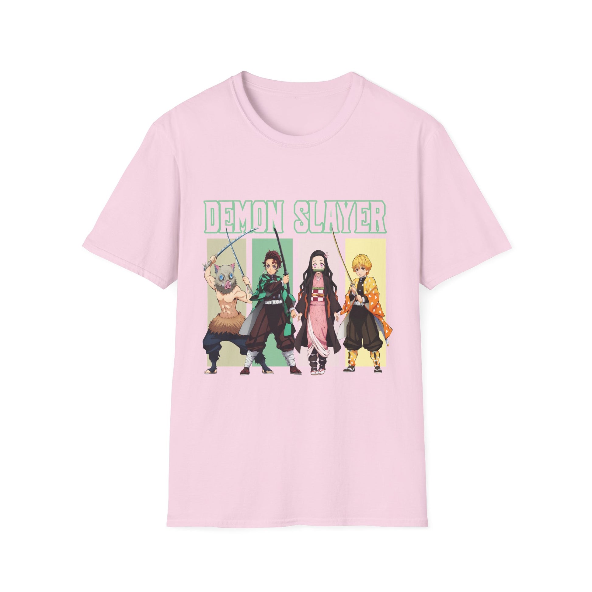 Demon Slayer Unisex T-Shirt, Anime Fan Shirt, Casual Wear, Gift for Otaku, Streetwear Style, Graphic Tee