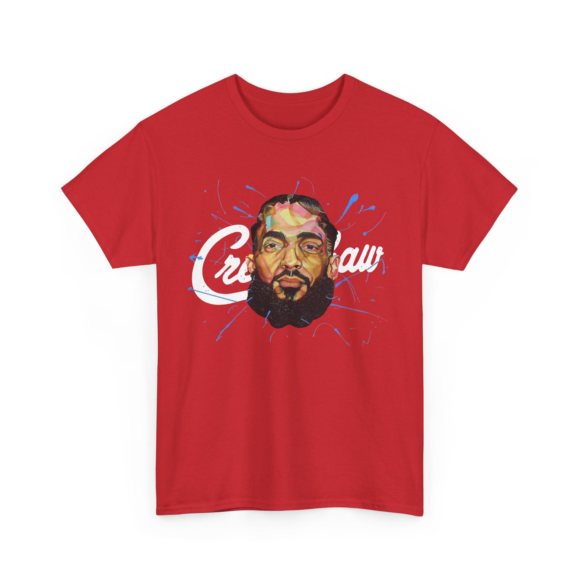 Nipsey Hussle Unisex Heavy Cotton Tee with Artistic Graphic Design, Casual Wear, Streetwear, Music Lover Gift, Everyday Comfort, Unique Fashion Statement