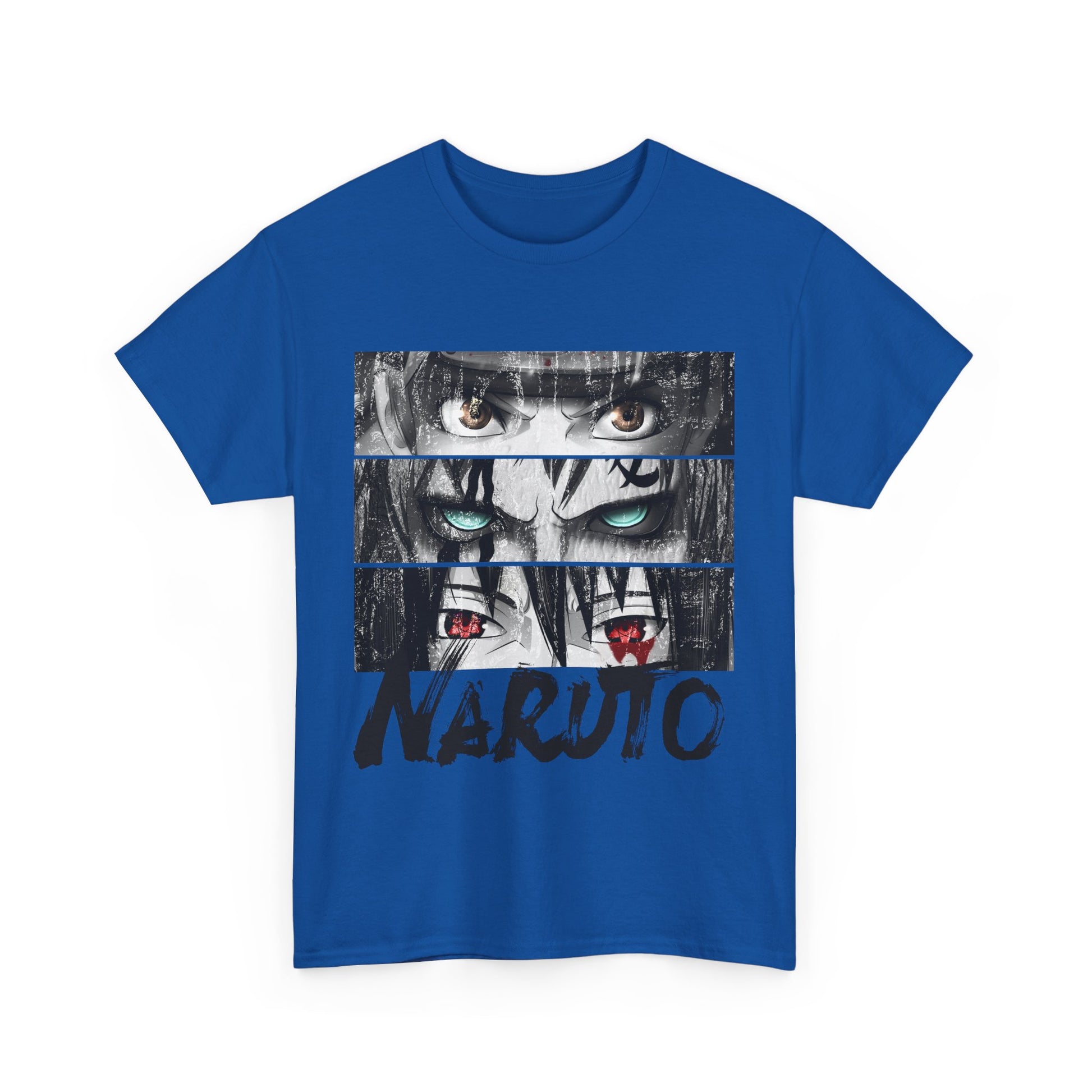 Naruto Unisex Heavy Cotton Tee, Anime Shirt, Geek Wear, Manga Gift, Cosplay Tee, Casual Fashion