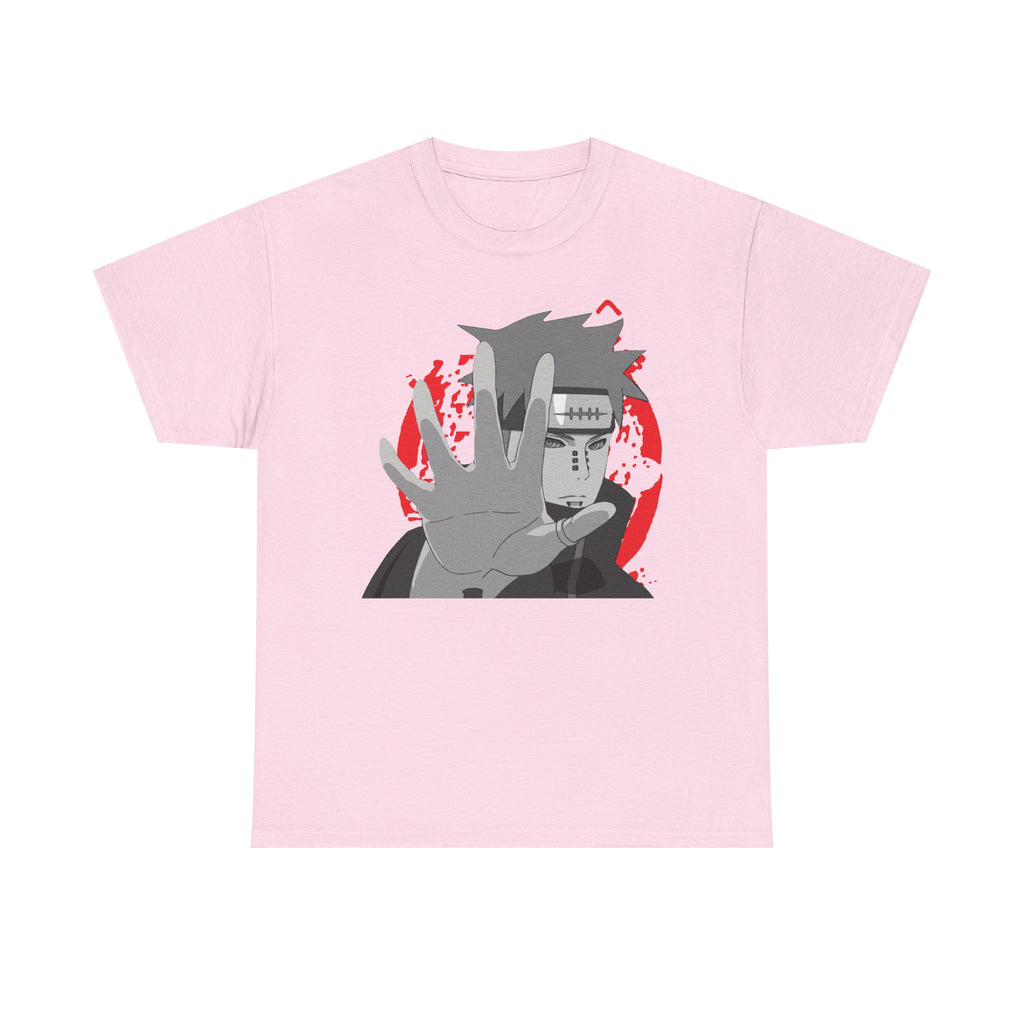 Naruto-Inspired Unisex Heavy Cotton Tee, Casual Anime Shirt, Gift for Fans, Streetwear, Graphic Tee