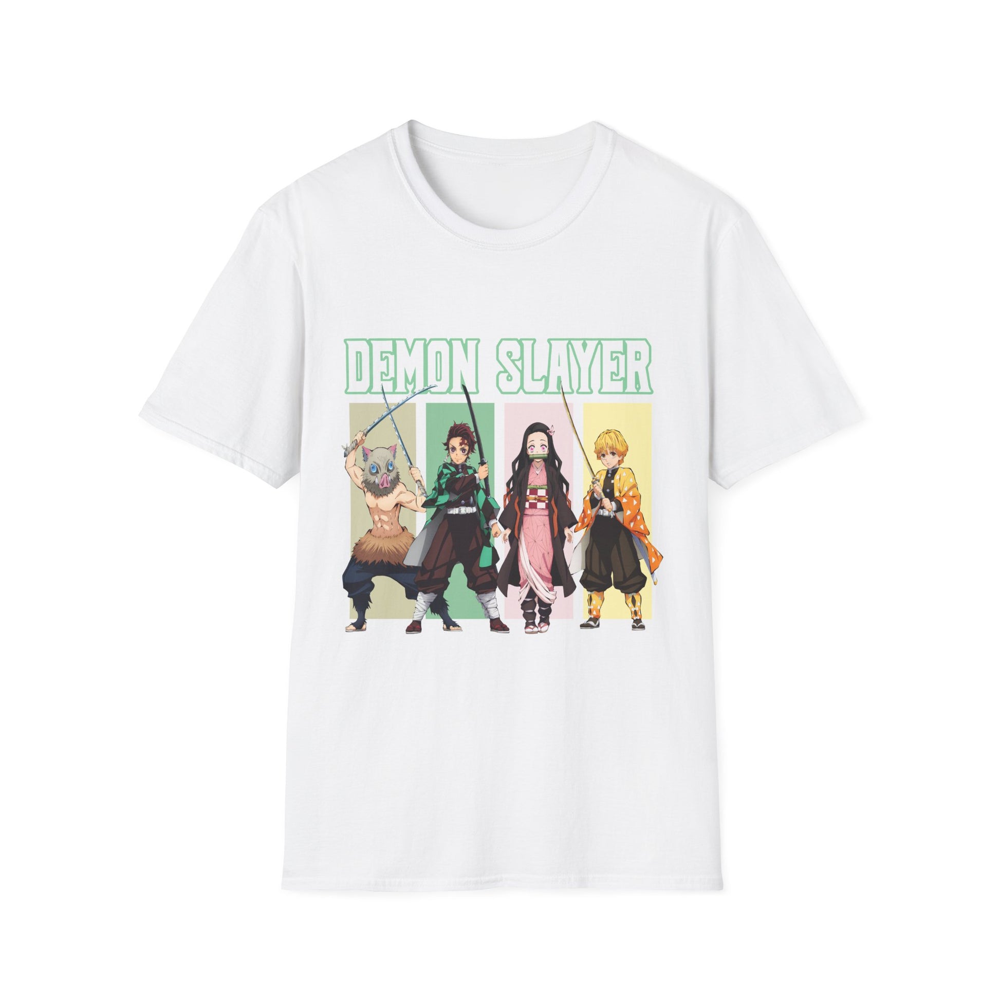 Demon Slayer Unisex T-Shirt, Anime Fan Shirt, Casual Wear, Gift for Otaku, Streetwear Style, Graphic Tee