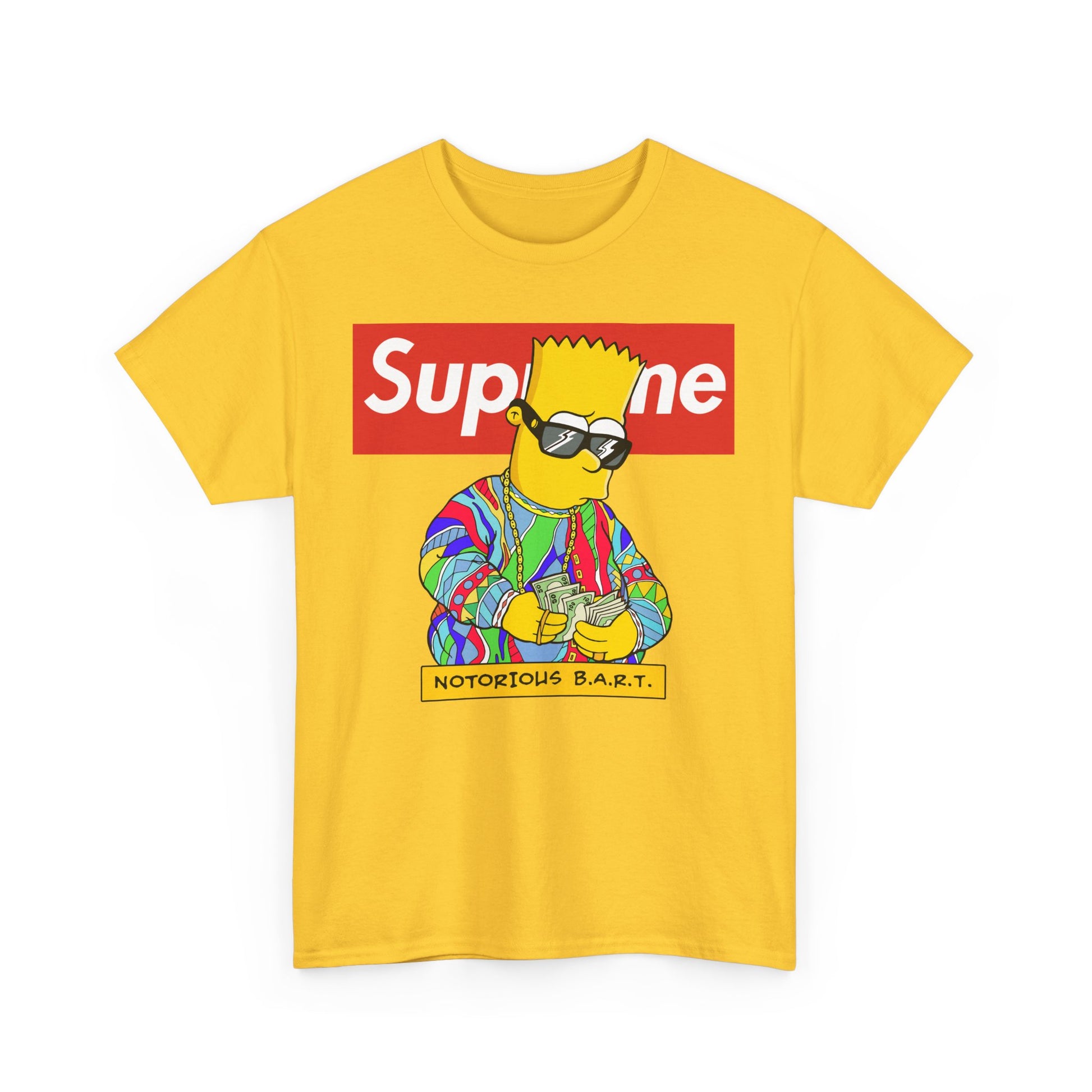 Supreme Bart Graphic Tee, Vintage Style Unisex T-Shirt, Streetwear Apparel, Cool Casual Shirt, Gift for Fans