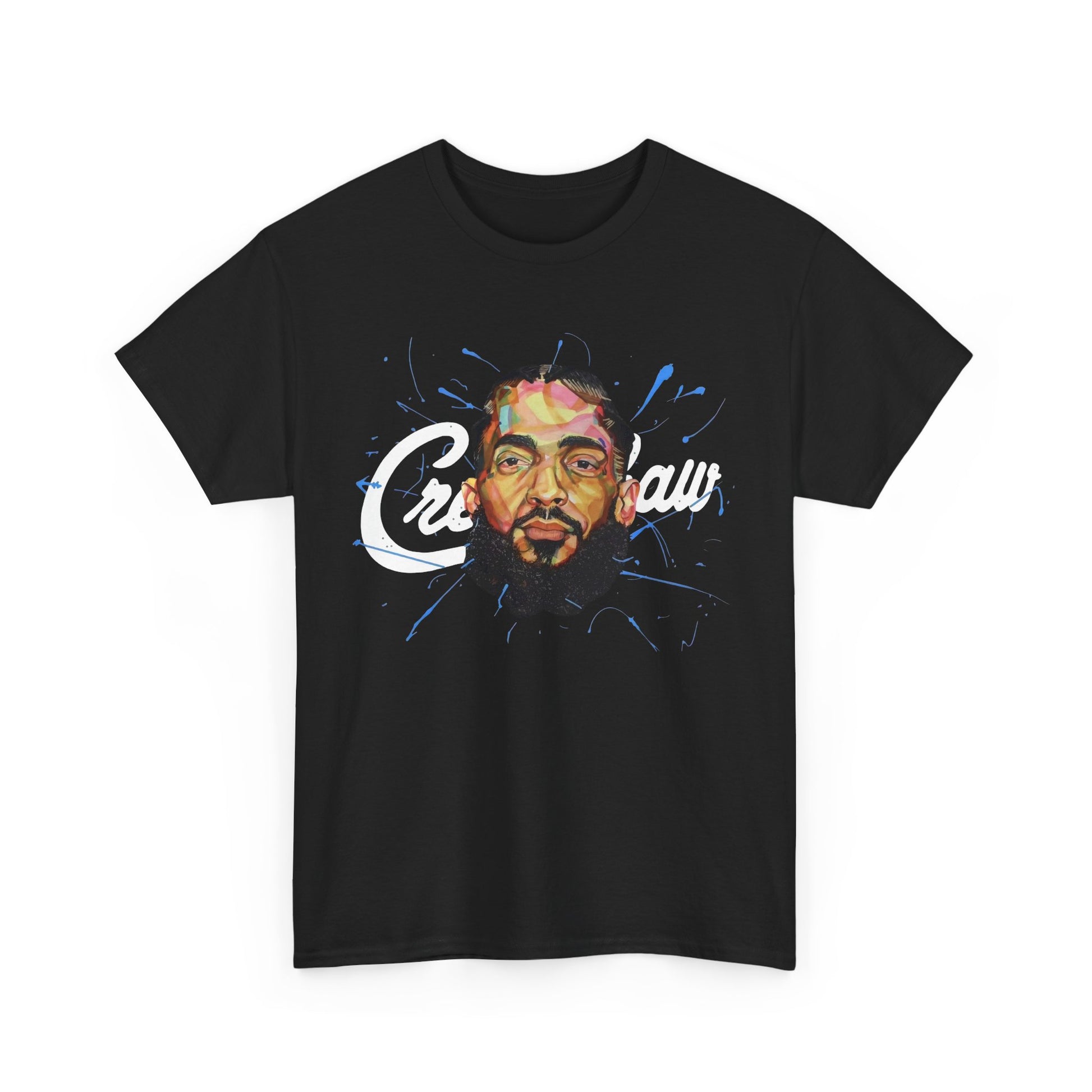 Nipsey Hussle Unisex Heavy Cotton Tee with Artistic Graphic Design, Casual Wear, Streetwear, Music Lover Gift, Everyday Comfort, Unique Fashion Statement