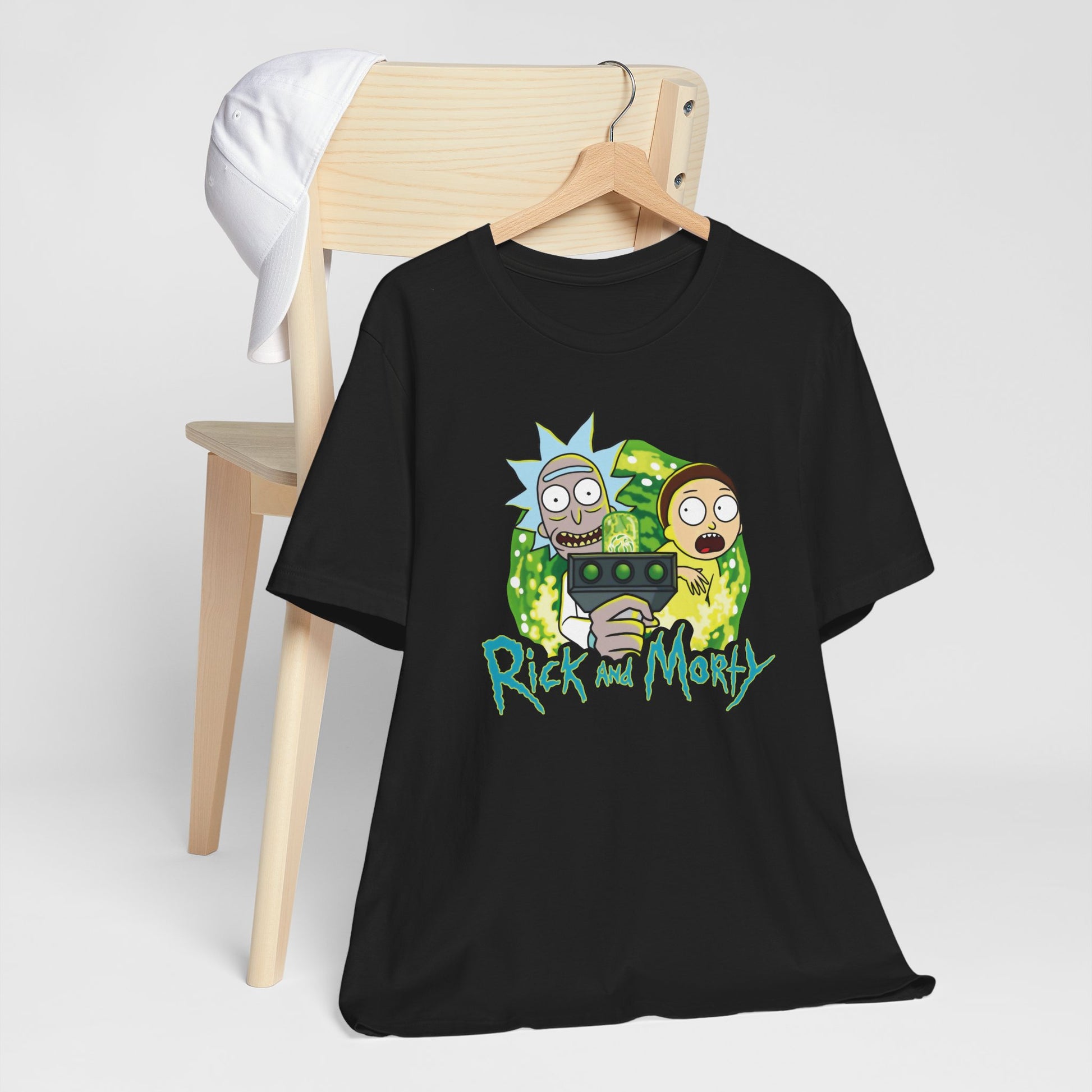 Rick and Morty Inspired Unisex T-Shirt - Fun Graphic Tee, Gift for Fans, Casual Wear, Cartoon Enthusiasts, Unique Gift