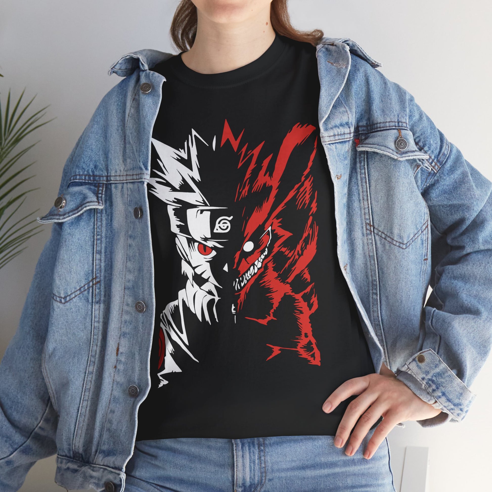 Naruto Unisex Heavy Cotton Tee - Perfect for Conventions, Gifts, Cosplay, or Everyday Wear