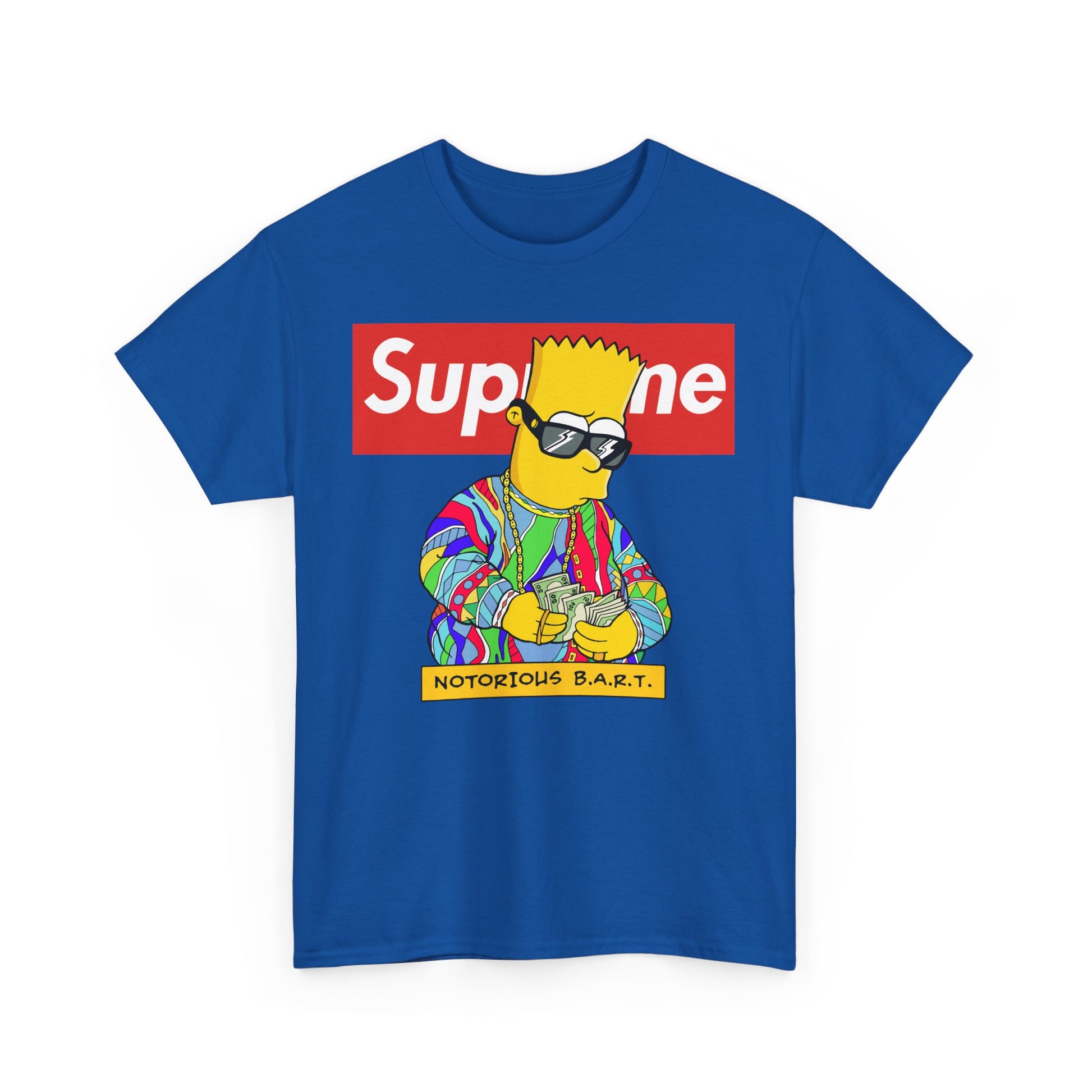 Supreme Bart Graphic Tee, Vintage Style Unisex T-Shirt, Streetwear Apparel, Cool Casual Shirt, Gift for Fans