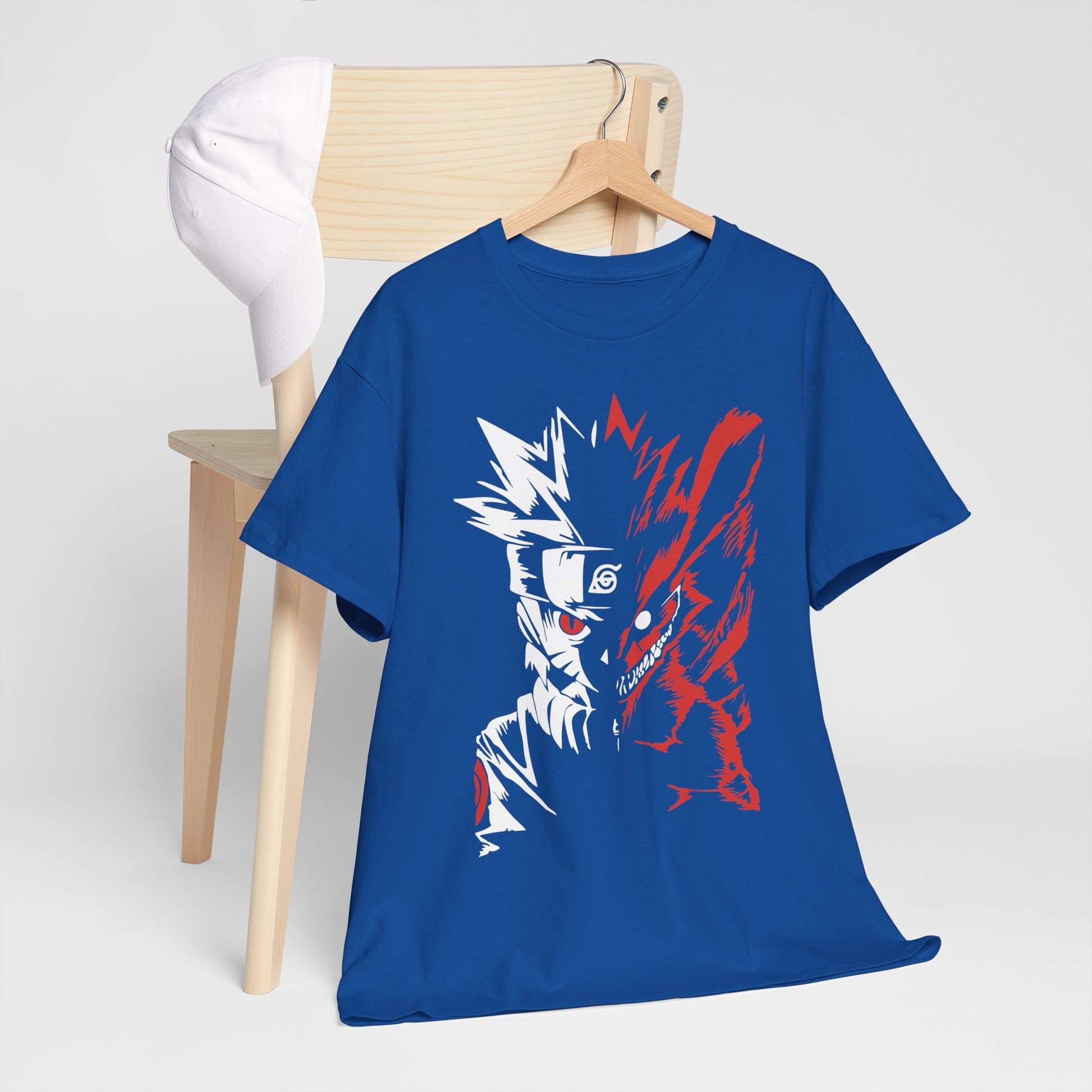 Naruto Unisex Heavy Cotton Tee - Perfect for Conventions, Gifts, Cosplay, or Everyday Wear