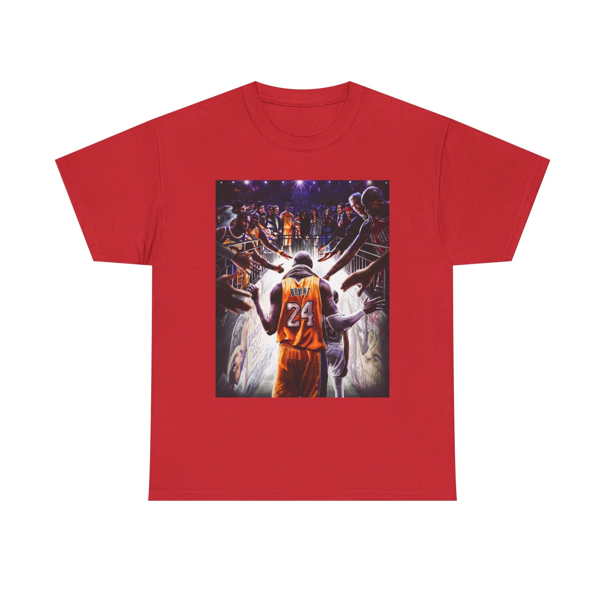 Kobe Unisex Heavy Cotton Tee, Basketball Lover Gift, Retro Sports Tee, Inspirational Quote Shirt, Unisex Graphic T-shirt