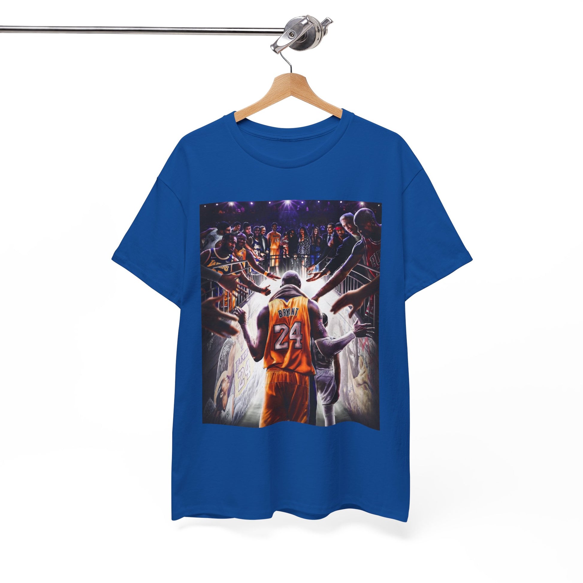 Kobe Unisex Heavy Cotton Tee, Basketball Lover Gift, Retro Sports Tee, Inspirational Quote Shirt, Unisex Graphic T-shirt