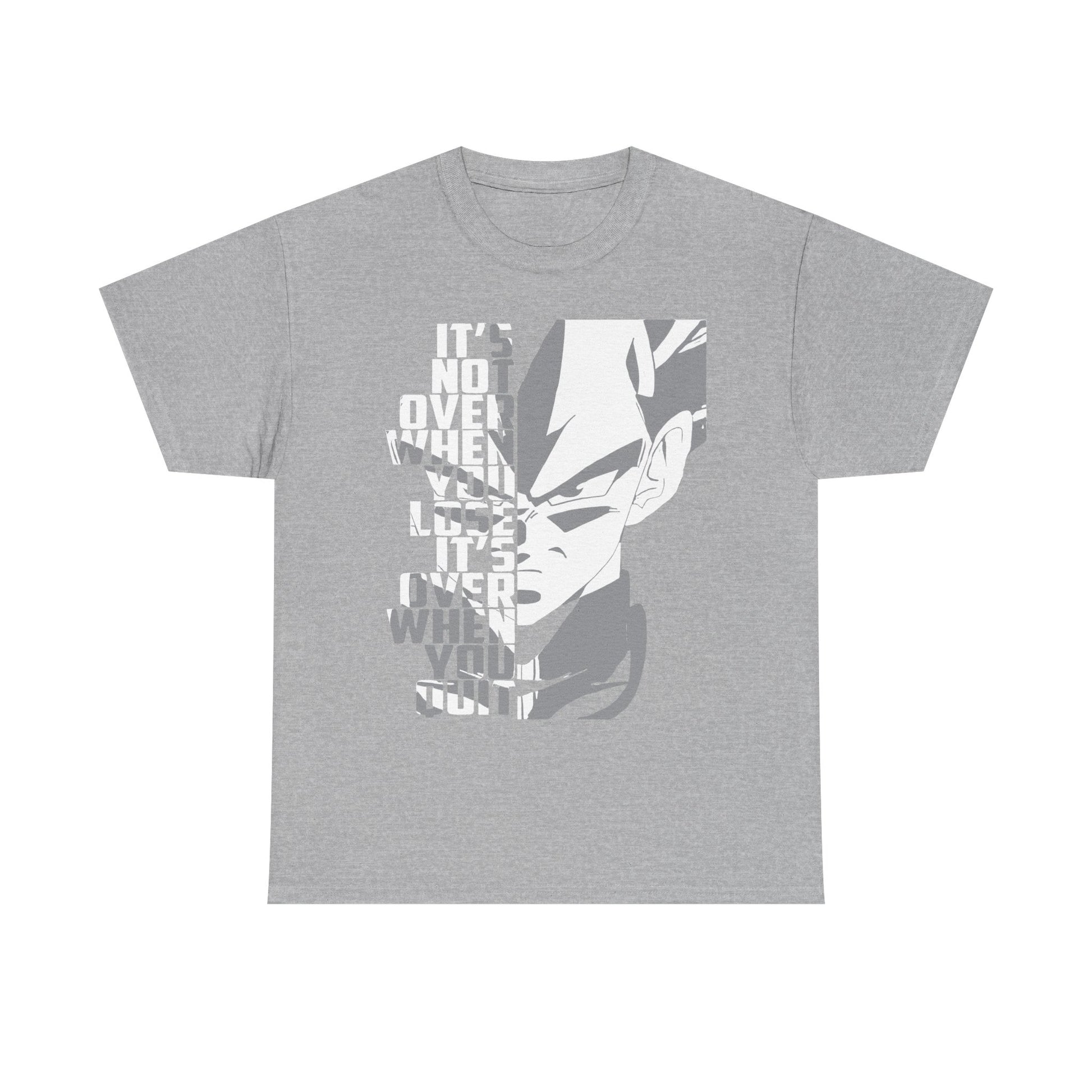 Motivational  Dragon Ball Z Graphic Tee, Unisex Cotton T-Shirt, Workout Shirt, Anime Merchandise, Casual Wear, Gift for Him/Her