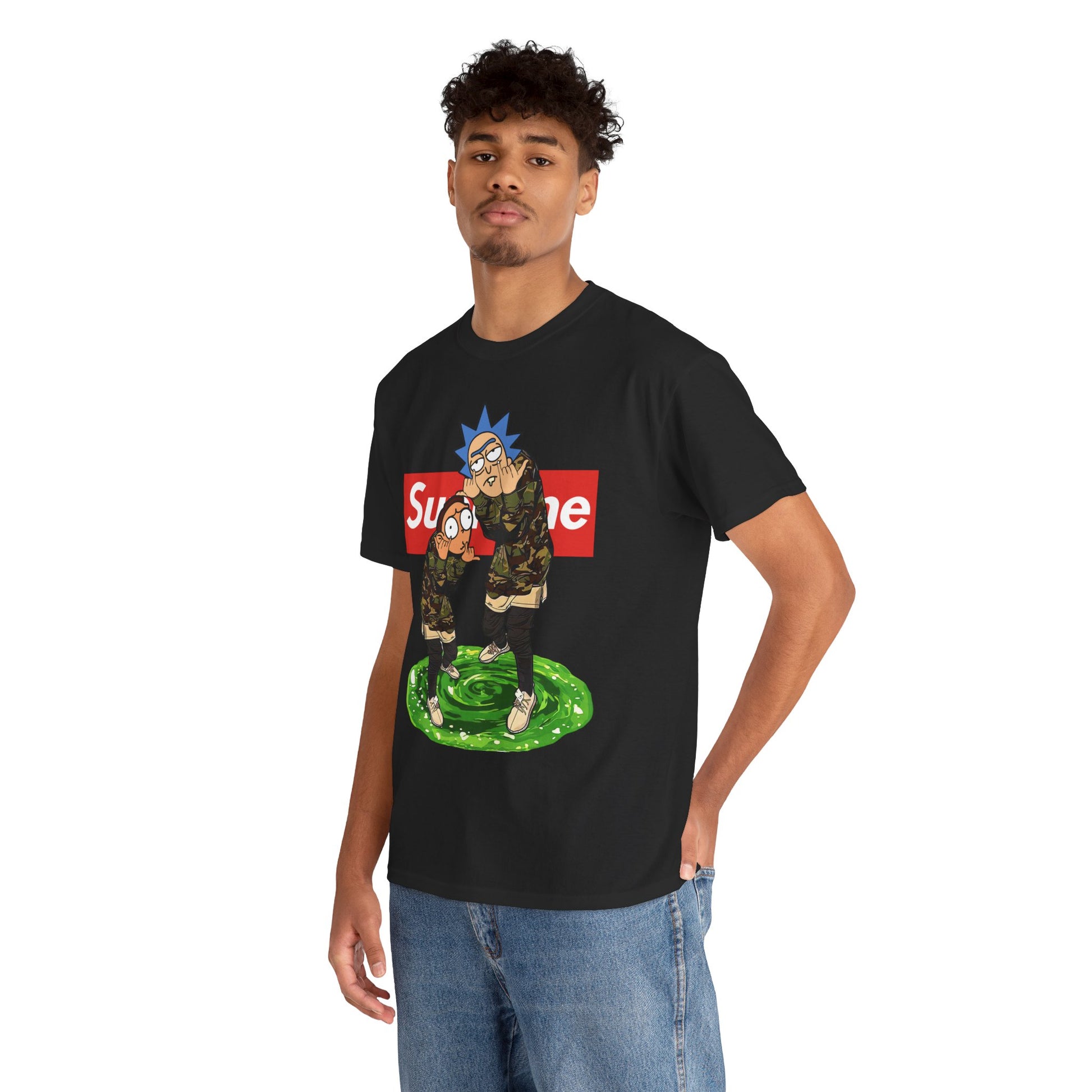 Unisex Cartoon Tee, Streetwear T-Shirt, Unique Graphic Tee, Summer Casual Wear, Trendy Gift for Fans, Fashionable Everyday Top