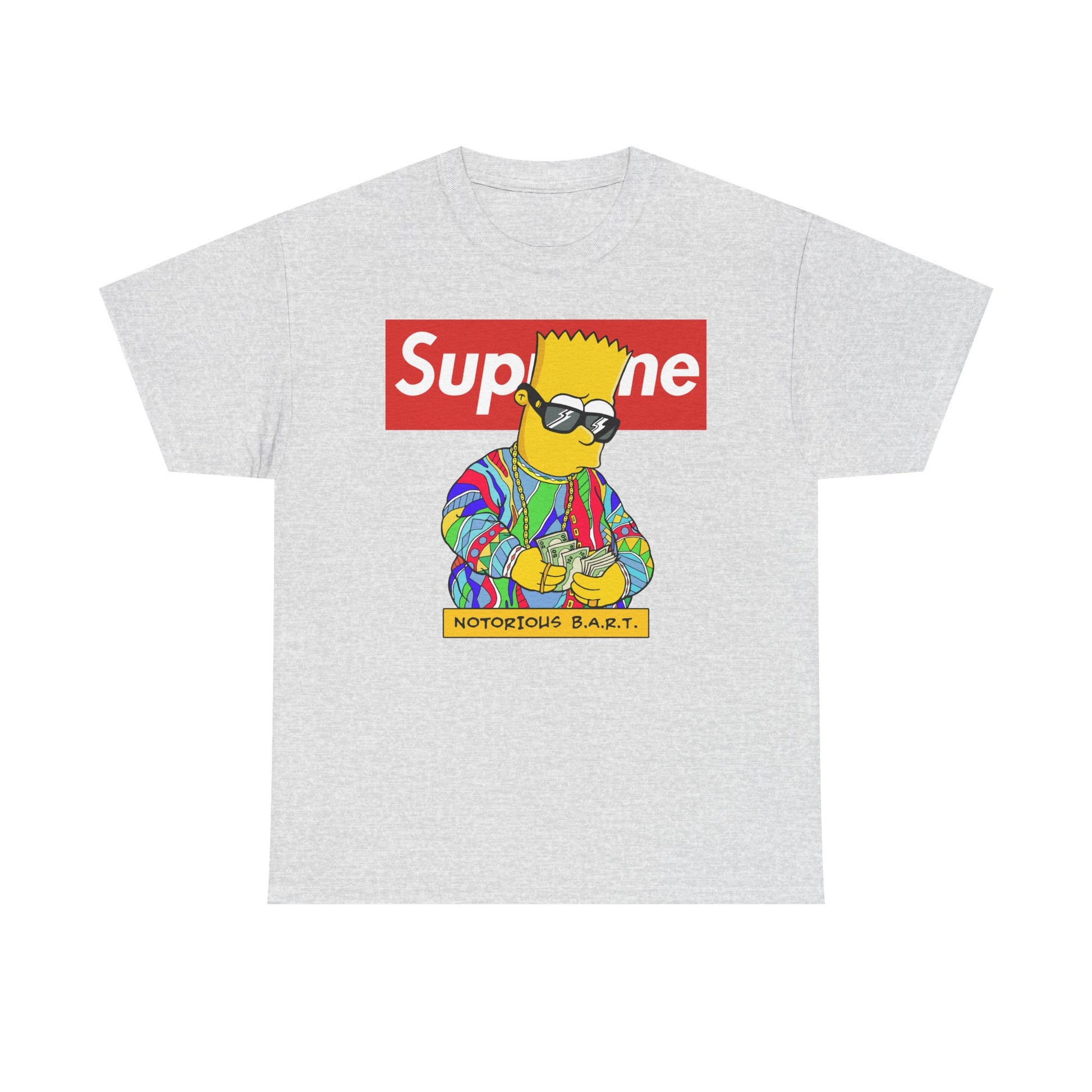 Supreme Bart Graphic Tee, Vintage Style Unisex T-Shirt, Streetwear Apparel, Cool Casual Shirt, Gift for Fans