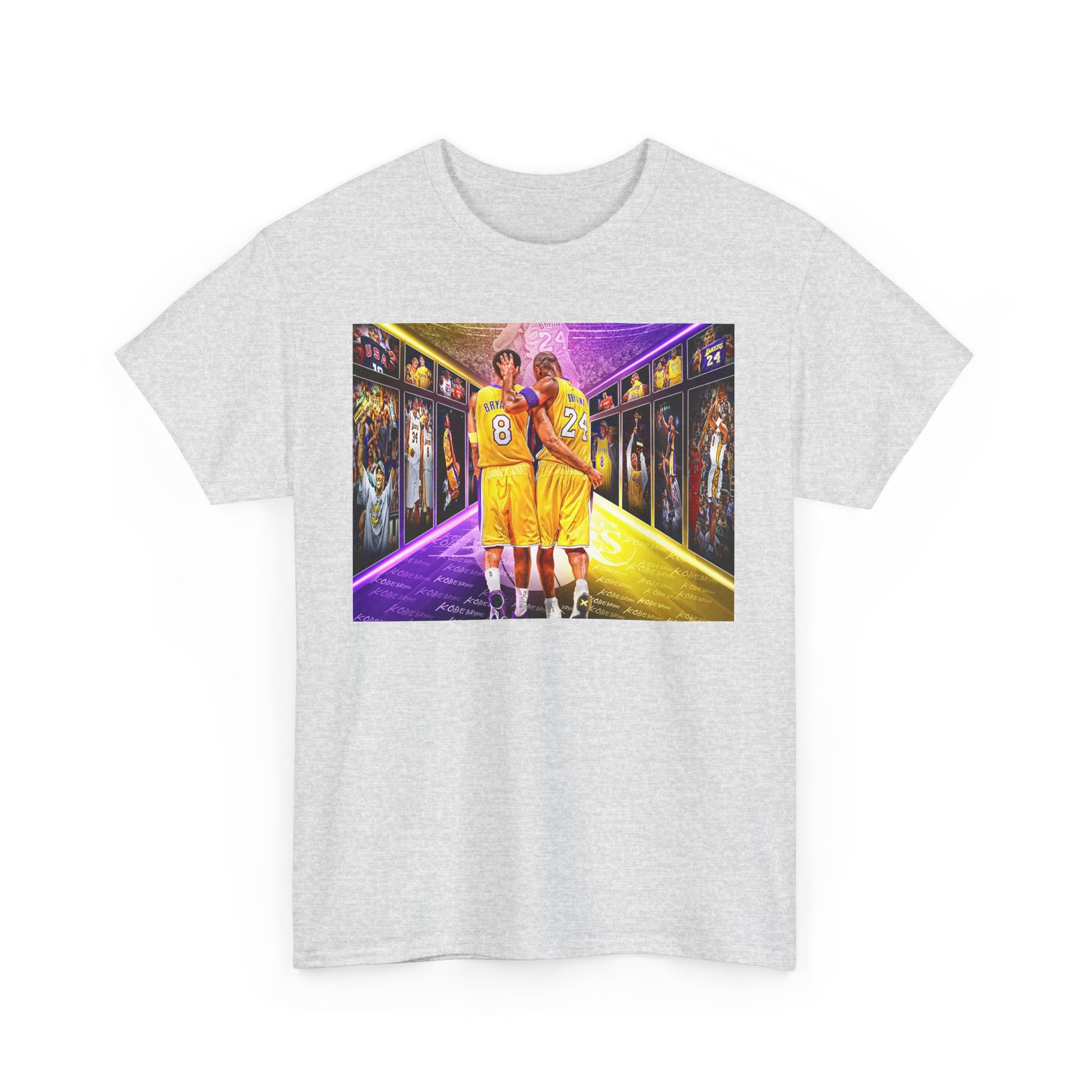 Kobe Bryant Vibrant Basketball Tee - Unisex Cotton Shirt for Sports Fans, Athletes, Gift Idea, Streetwear, Casual Wear