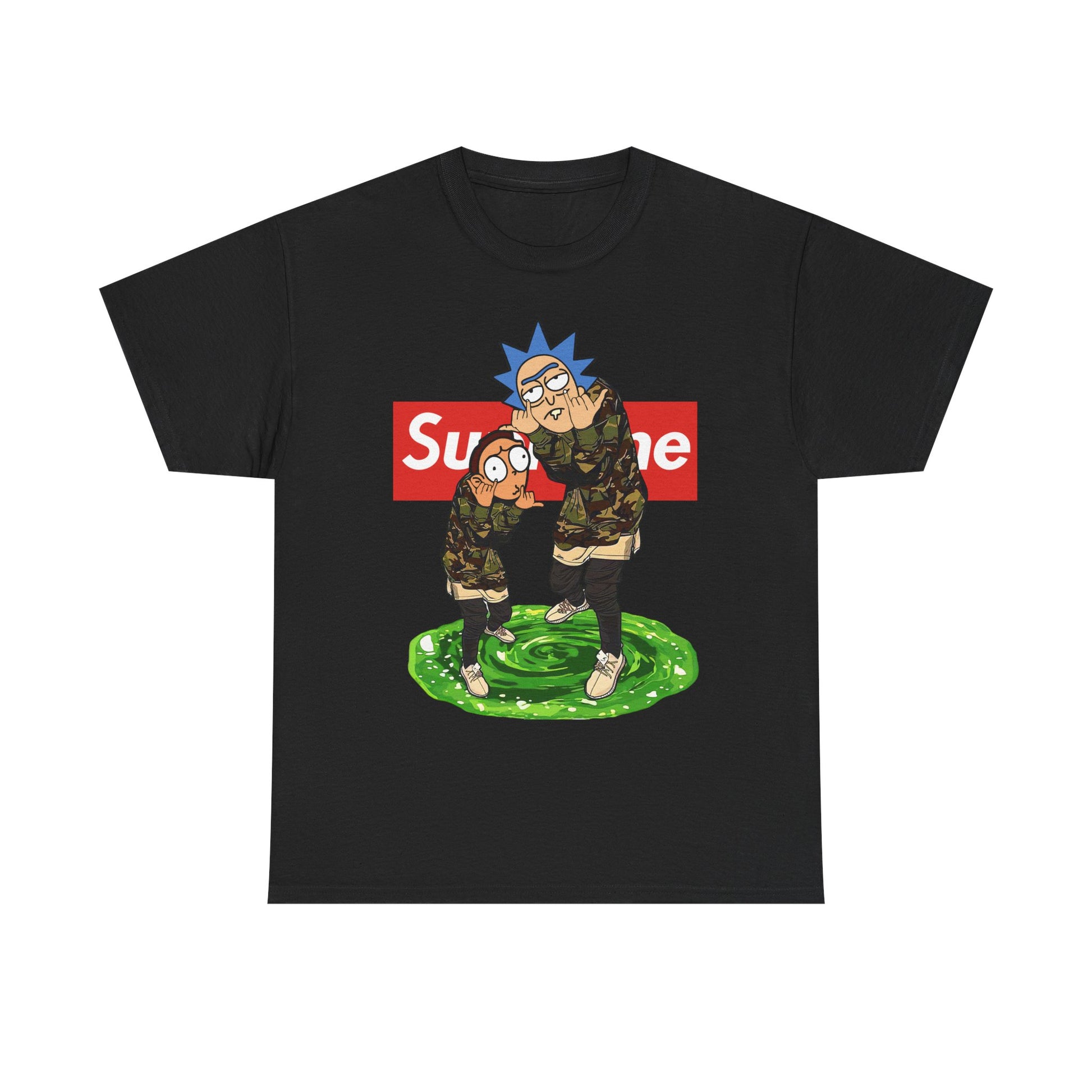 Unisex Cartoon Tee, Streetwear T-Shirt, Unique Graphic Tee, Summer Casual Wear, Trendy Gift for Fans, Fashionable Everyday Top