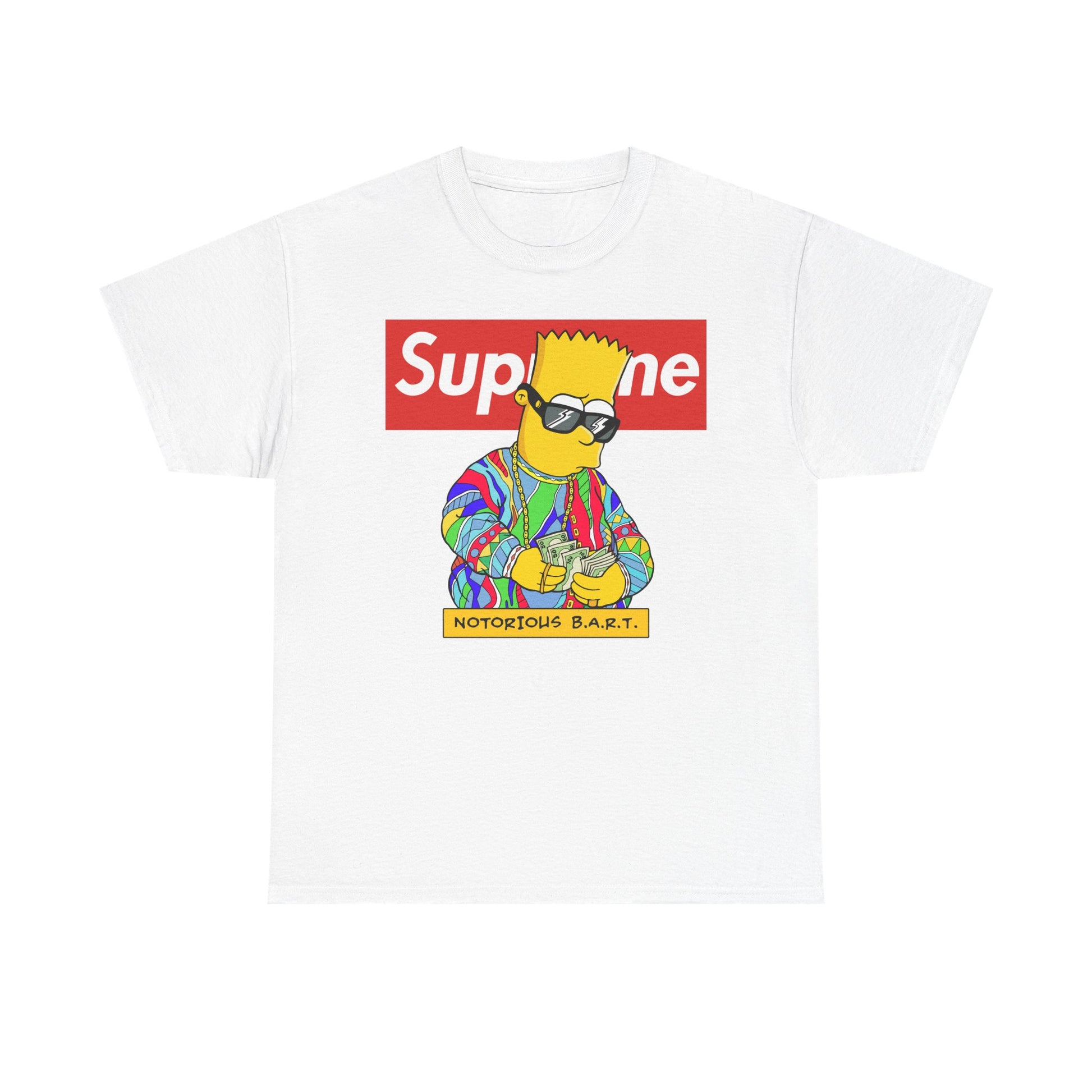 Supreme Bart Graphic Tee, Vintage Style Unisex T-Shirt, Streetwear Apparel, Cool Casual Shirt, Gift for Fans