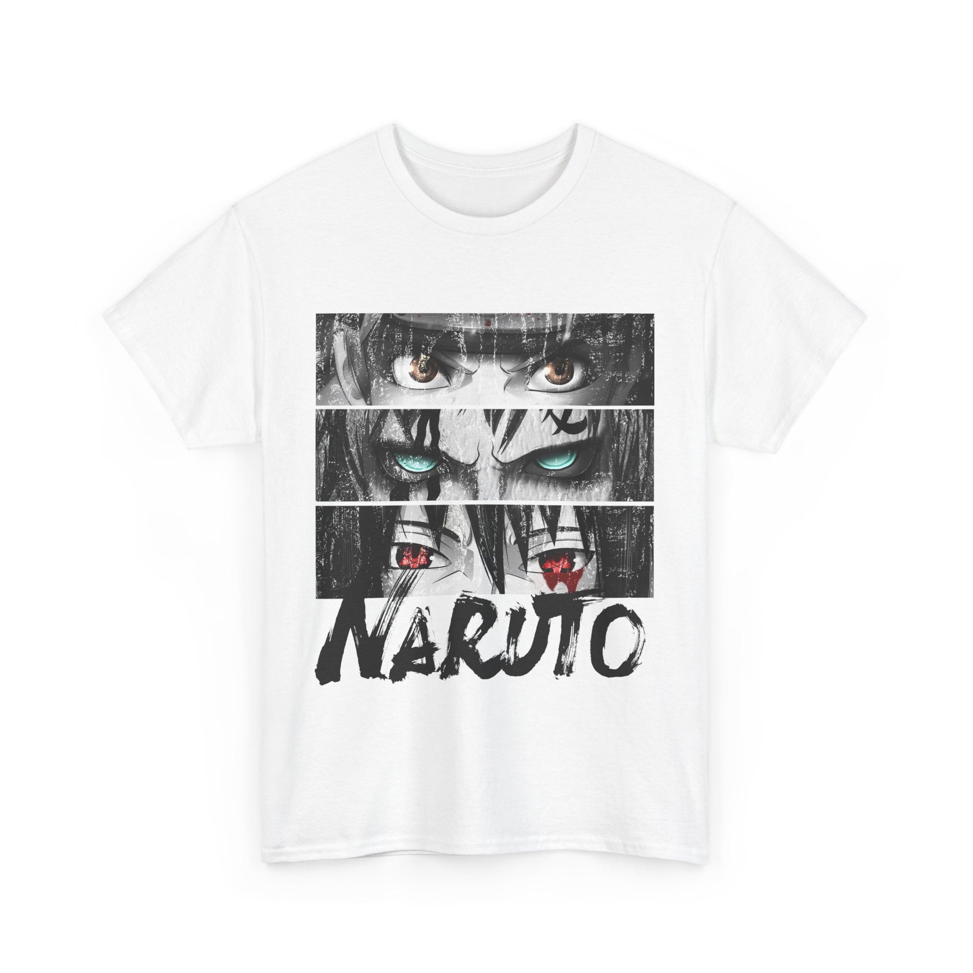 Naruto Unisex Heavy Cotton Tee, Anime Shirt, Geek Wear, Manga Gift, Cosplay Tee, Casual Fashion