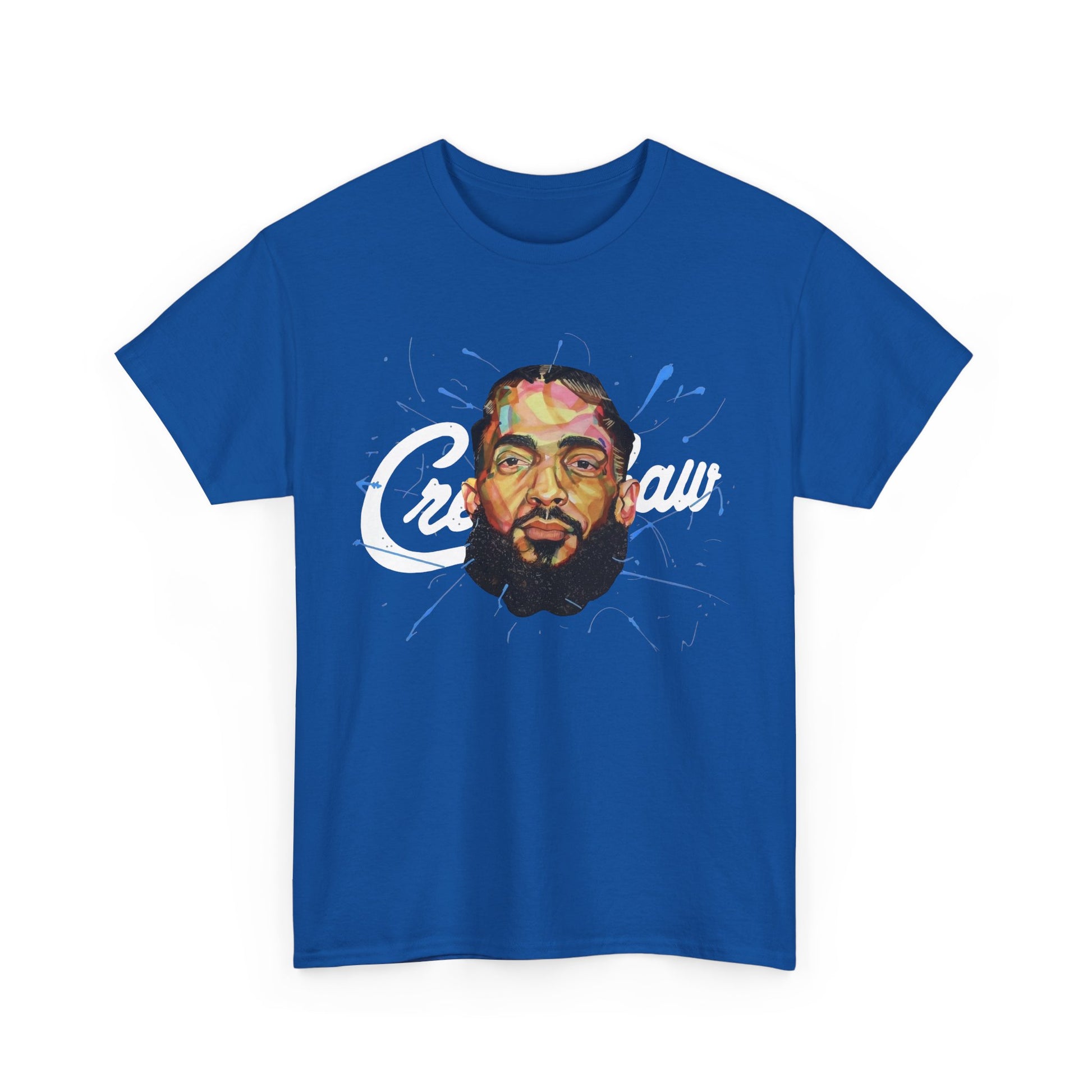 Nipsey Hussle Unisex Heavy Cotton Tee with Artistic Graphic Design, Casual Wear, Streetwear, Music Lover Gift, Everyday Comfort, Unique Fashion Statement