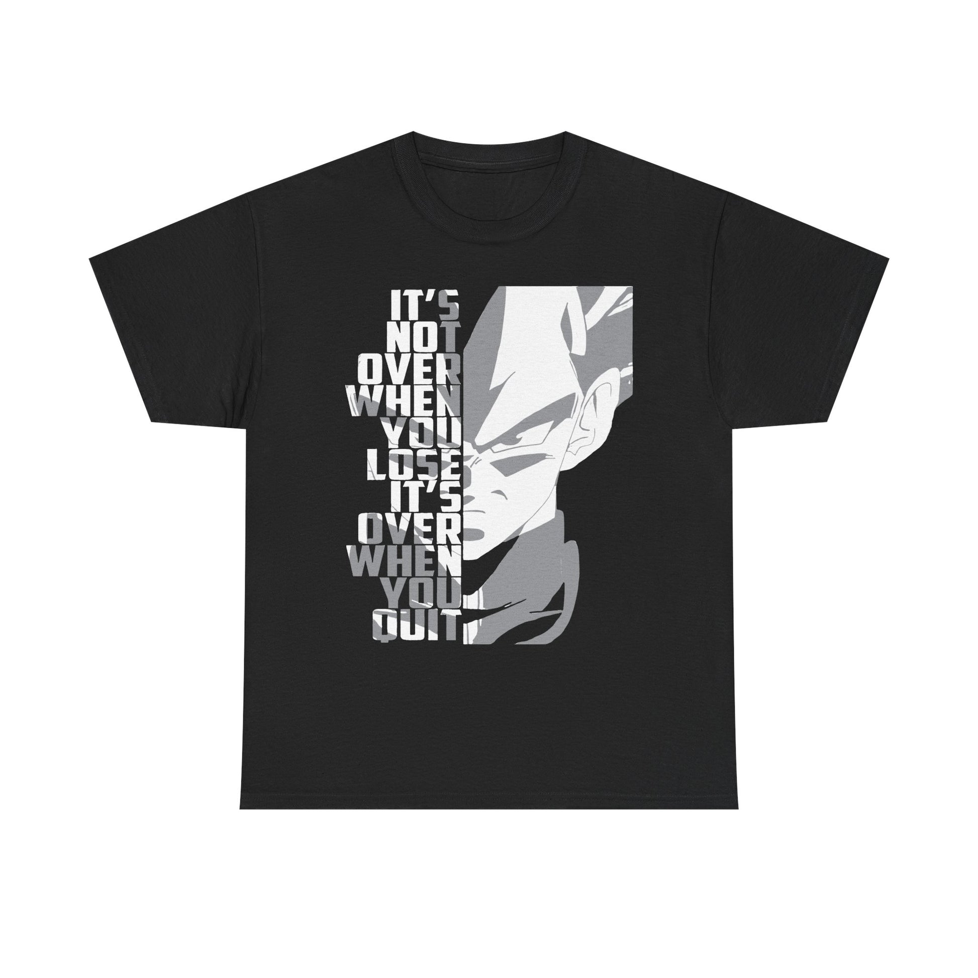 Motivational  Dragon Ball Z Graphic Tee, Unisex Cotton T-Shirt, Workout Shirt, Anime Merchandise, Casual Wear, Gift for Him/Her